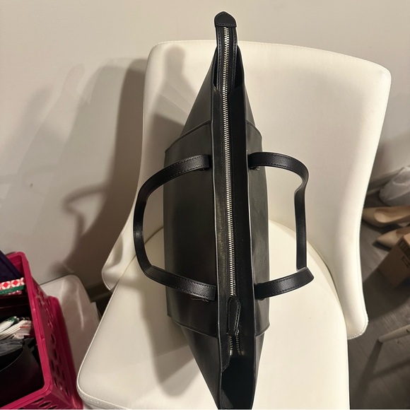 Kate Spade Black Saffiano Leather Tote Bag — Work, Laptop & Everyday Purse - Picture 4 of 11